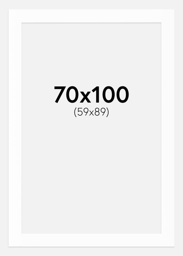 Паспарту Canson бяло Бяло ядро 70x100 cm (59x89)