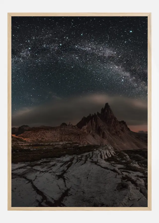 Galaxy Dolomites Постер