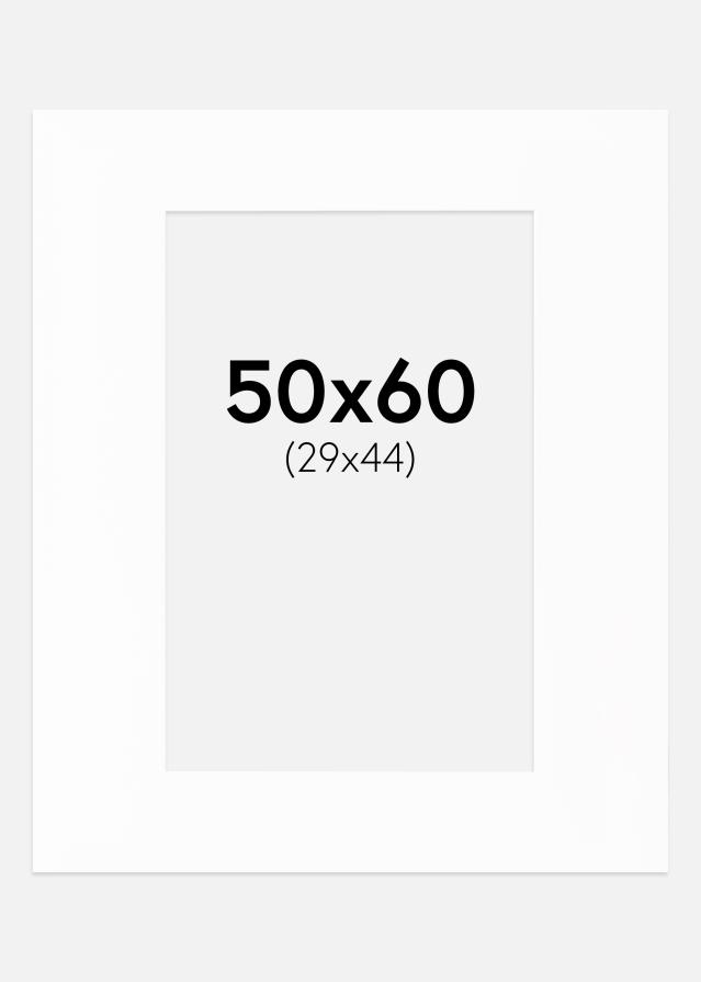 Паспарту Canson бяло Бяло ядро 50x60 cm (29x44)