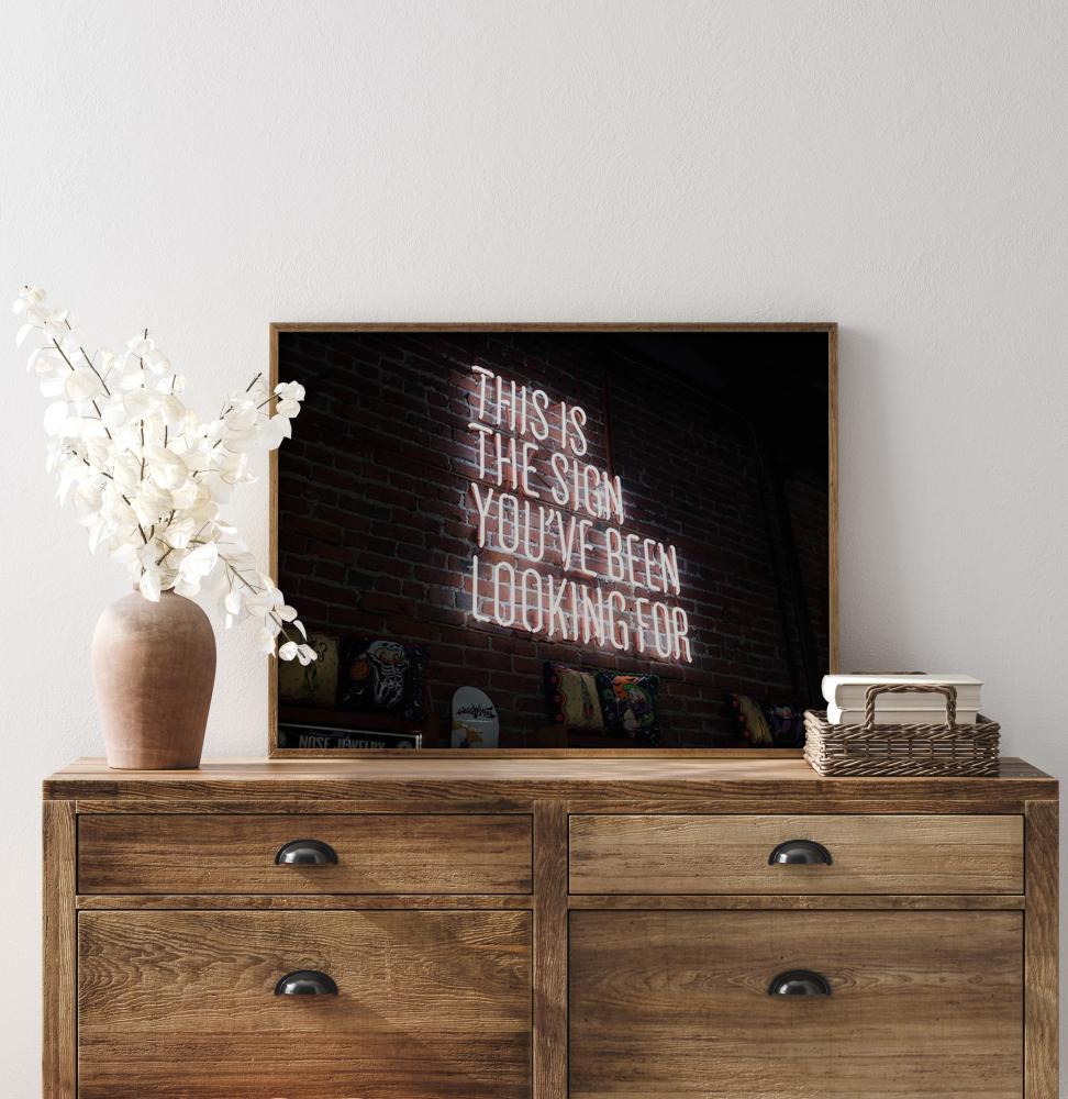 The sign Постер