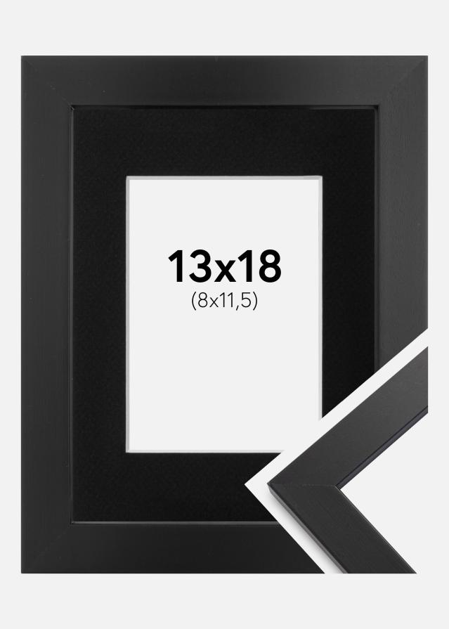 Рамка Black Wood 13x18 cm - Паспарту Черно 9x12 cm
