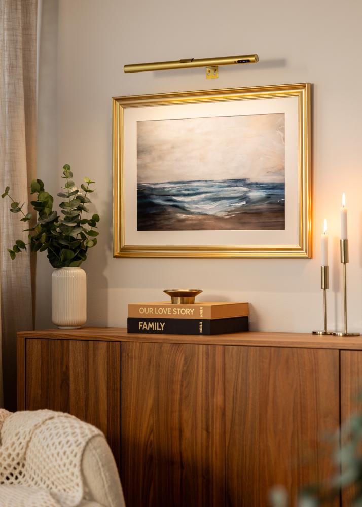 KAILA Halo Батерийно задвижено Осветление за картини 50 cm - Злато