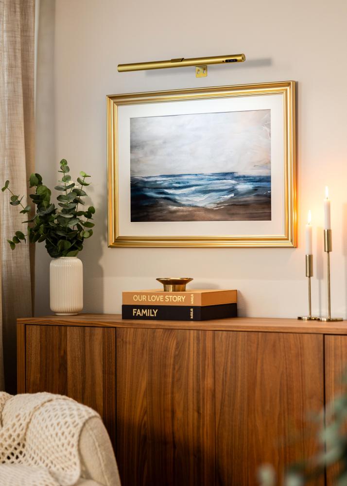 KAILA Halo Батерийно задвижено Осветление за картини 50 cm - Злато