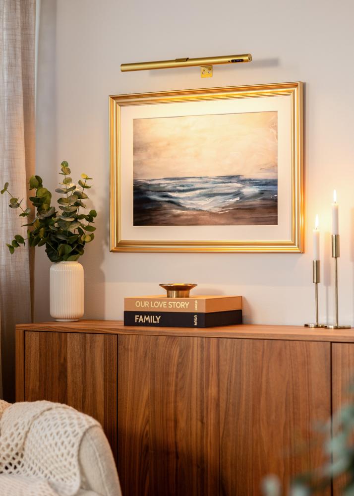 KAILA Halo Батерийно задвижено Осветление за картини 50 cm - Злато