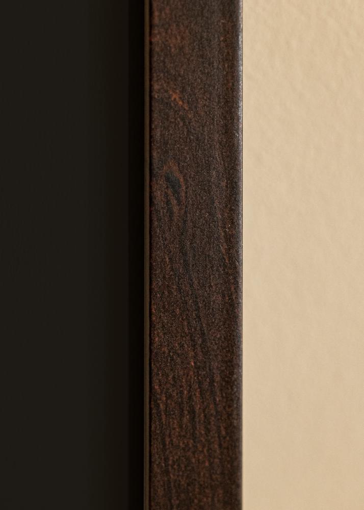 Рамка Selection орех 70x100 cm - Паспарту Черно 61x91,5 cm