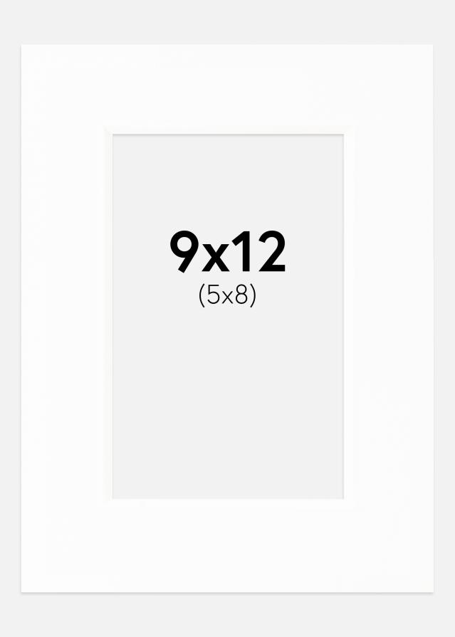 Паспарту Canson бяло Бяло ядро 9x12 cm (5x8)