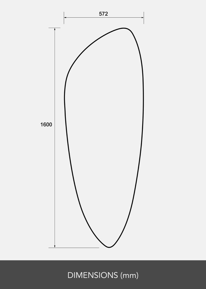 Огледало Obelisk 160x57 cm