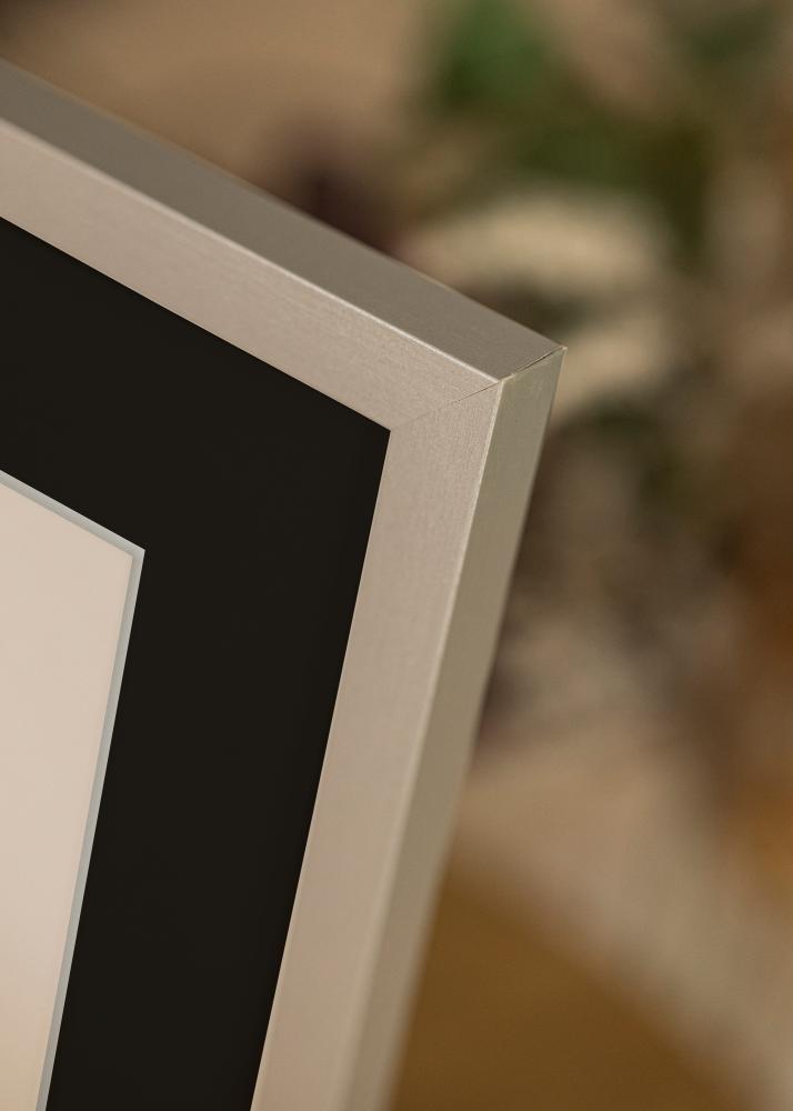 Рамка Selection Сребро 13x18 cm - Паспарту Черно 9x12 cm