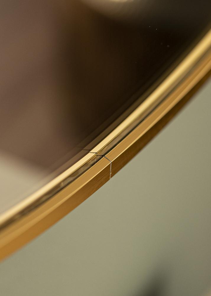 KAILA Кръгъл Огледало Edge Gold 80 cm Ø
