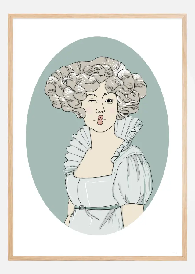 Victorian Violetta Постер