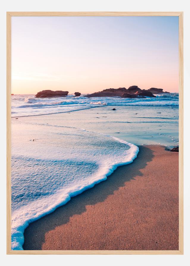 Foamy Beach Постер