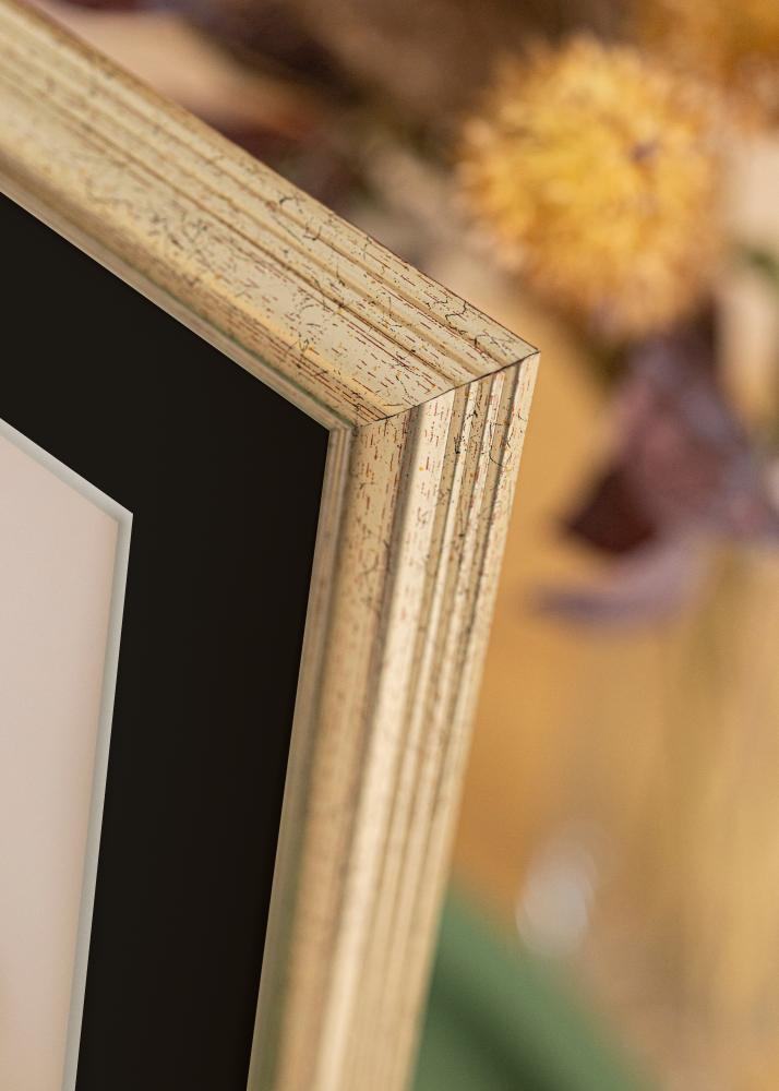 Рамка Västkusten Сребро 70x100 cm - Паспарту Черно 62x93 cm