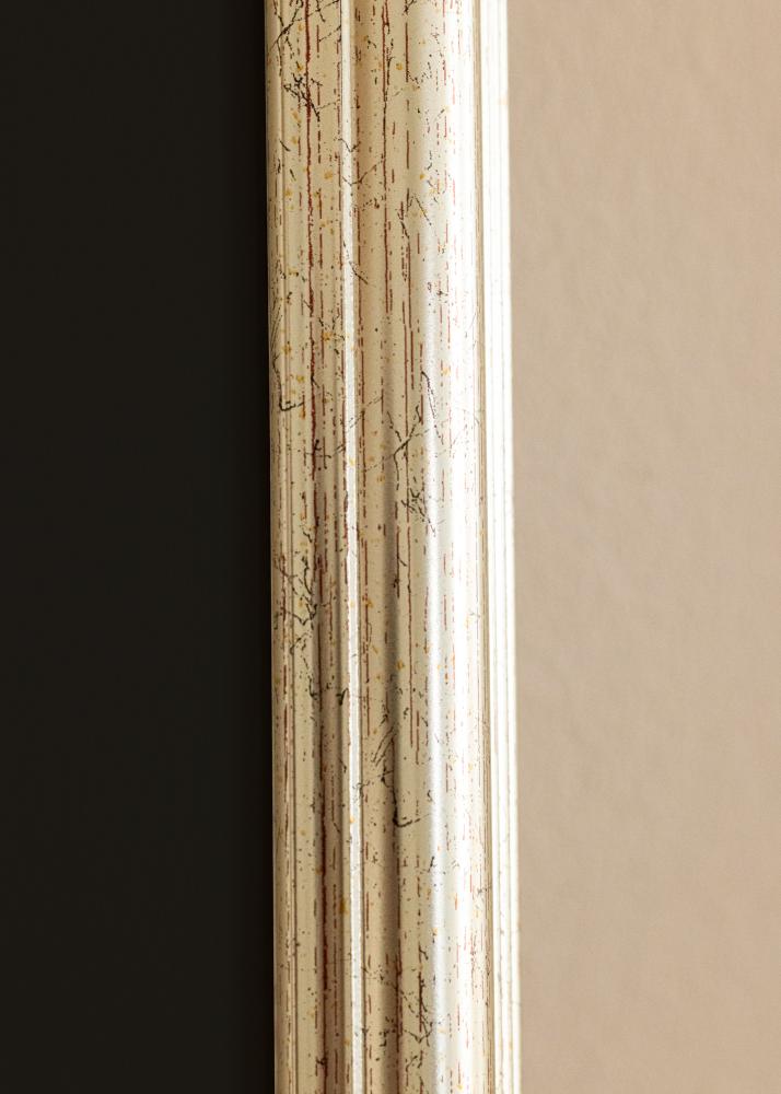 Рамка Västkusten Сребро 70x100 cm - Паспарту Черно 62x93 cm