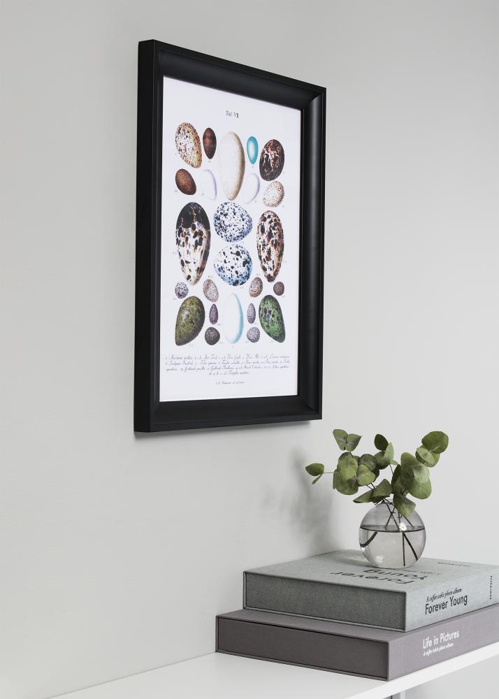 Рамка Öjaren Черно 45x60 cm - Паспарту Черно 32x45 cm