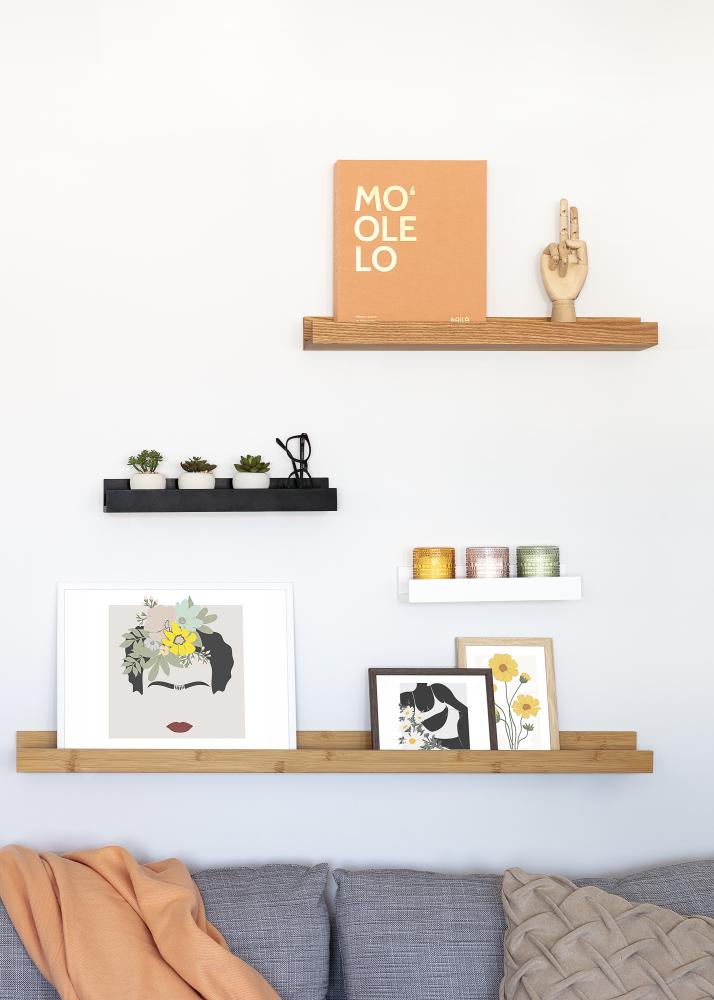 KAILA Поставка за картини Черен 90 cm