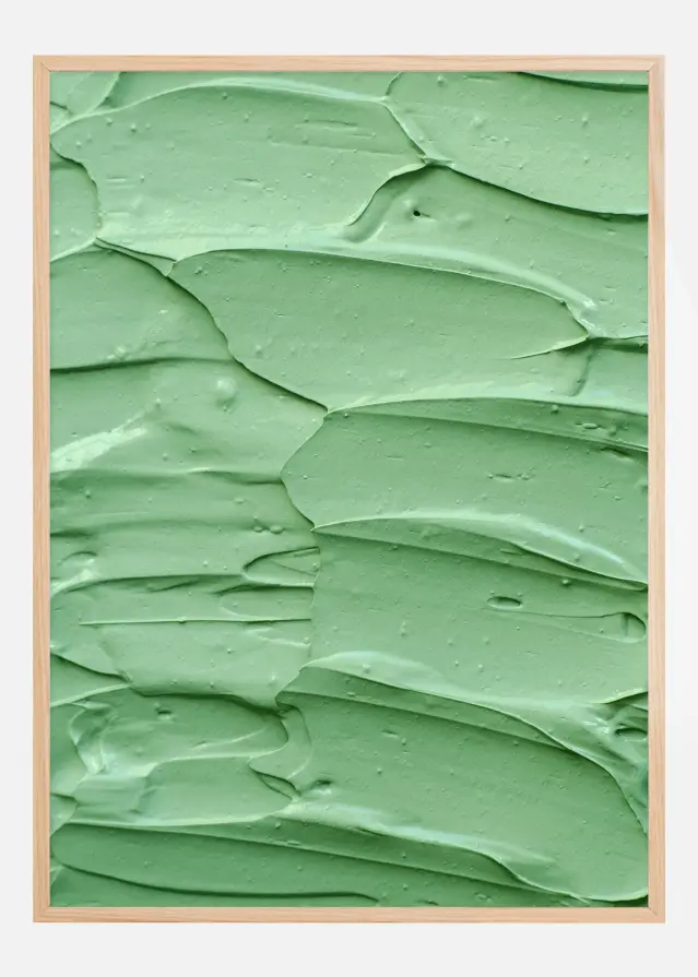 Green Paint Постер
