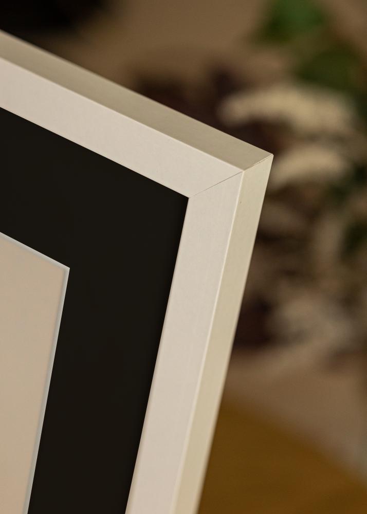 Рамка Selection бяло 70x70 cm - Паспарту Черно 60x60 cm