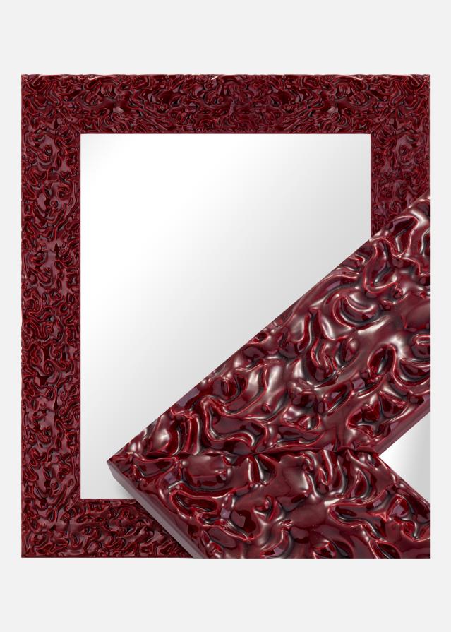 Огледало Westminster Червено - собствени мерки