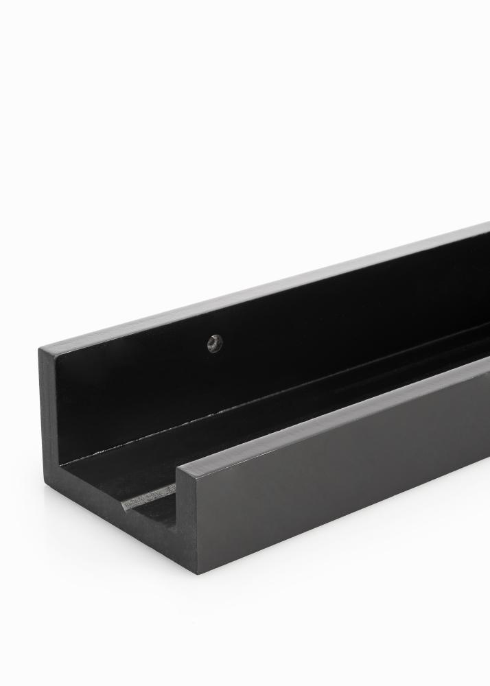 KAILA Рафт за картини Черен 140 cm