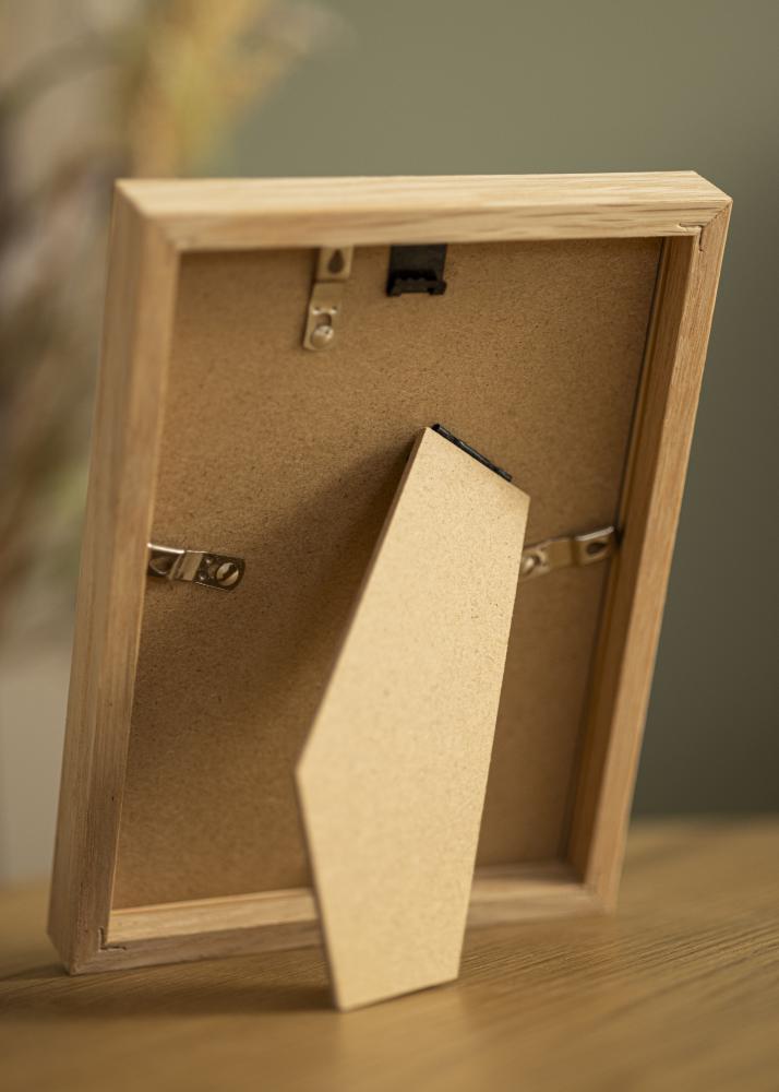 Рамка Soul Oak Veneer 13x18 cm - Паспарту бяло 9x13 cm