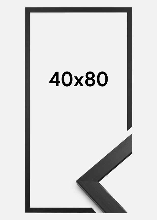 Рамка Стилен Акрилно стъкло Черно 40x80 cm