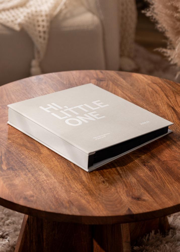 KAILA Фотоалбум HI LITTLE ONE Сив - 600 снимки в 10x15 cm