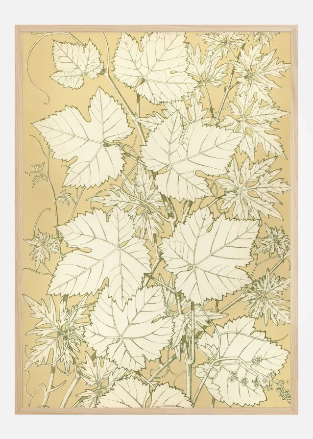 Abstract Leaf II Постер