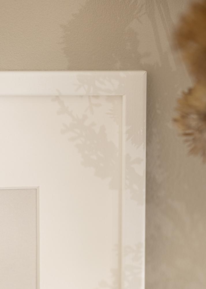 Рамка Kaspar бяло 50x70 cm - Паспарту бяло 16x24 inches