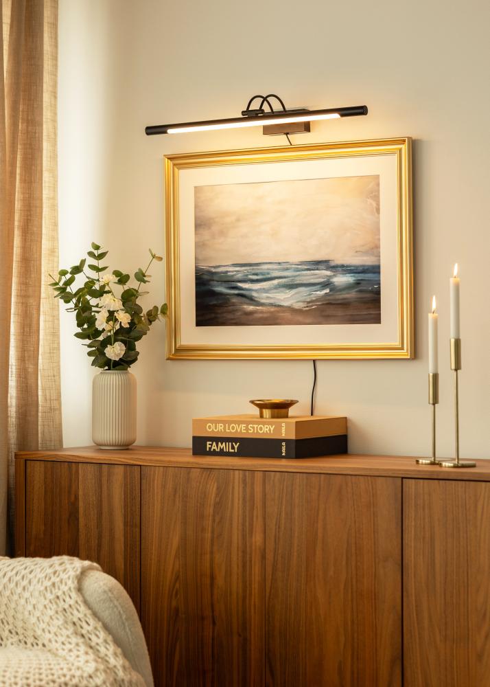 KAILA Lumos Osvetlenie za Kartini 68 cm - Cheren