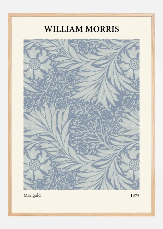 William Morris - Marigold 3 Постер