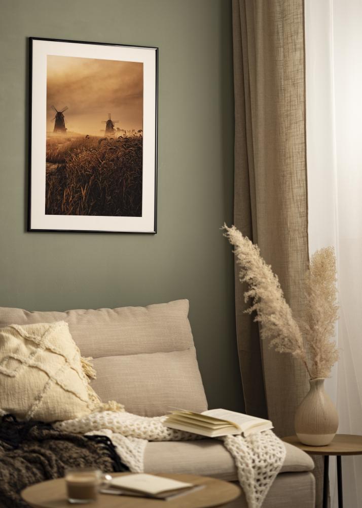 Рамка BGA Modern Style Акрилно стъкло Черно 10x10 cm