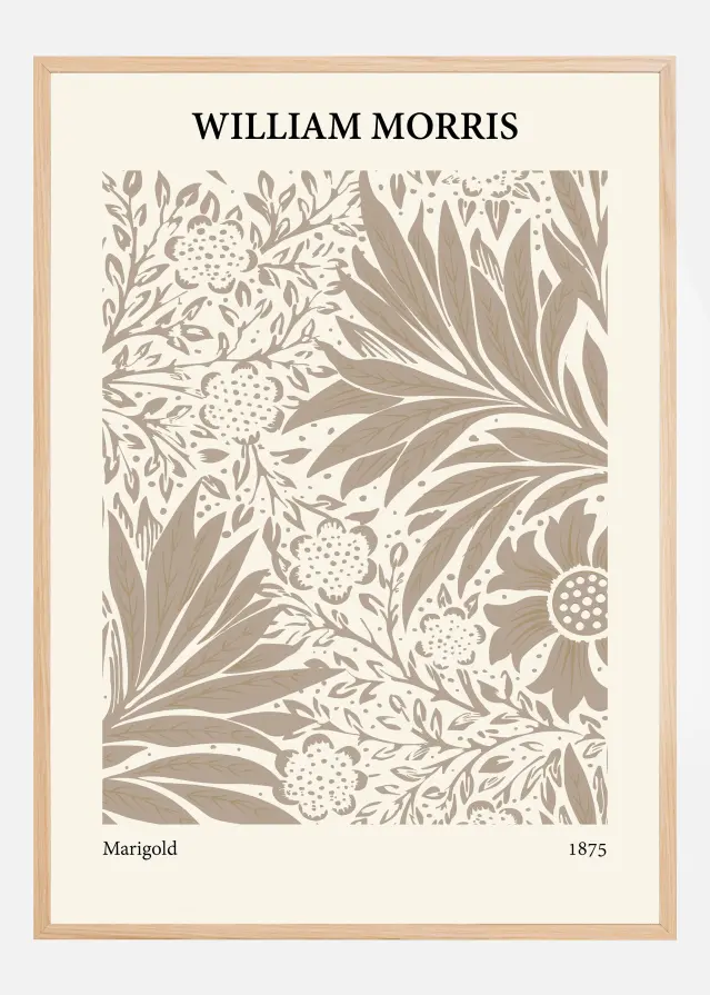 William Morris - Marigold 4 Постер