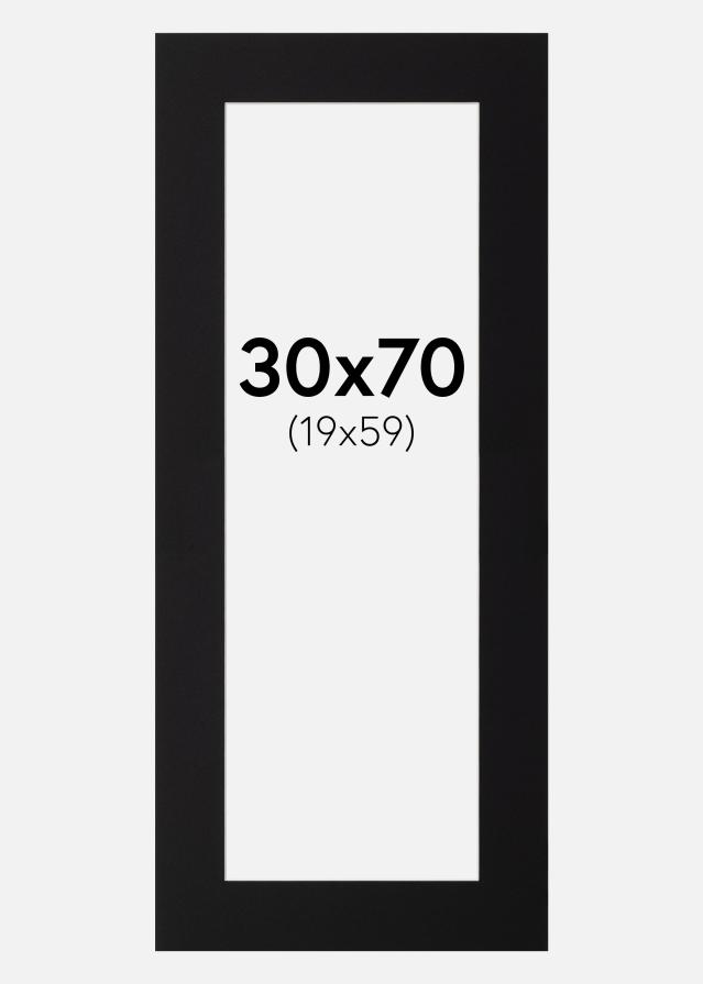 Паспарту Canson Черно Бяло ядро 30x70 cm (19x59)