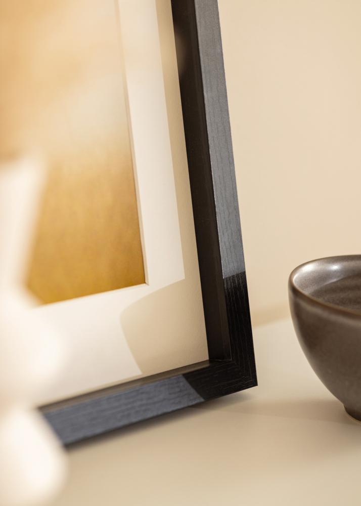 BGA Дълбока рамка Акрилно стъкло Черно 30x45 cm