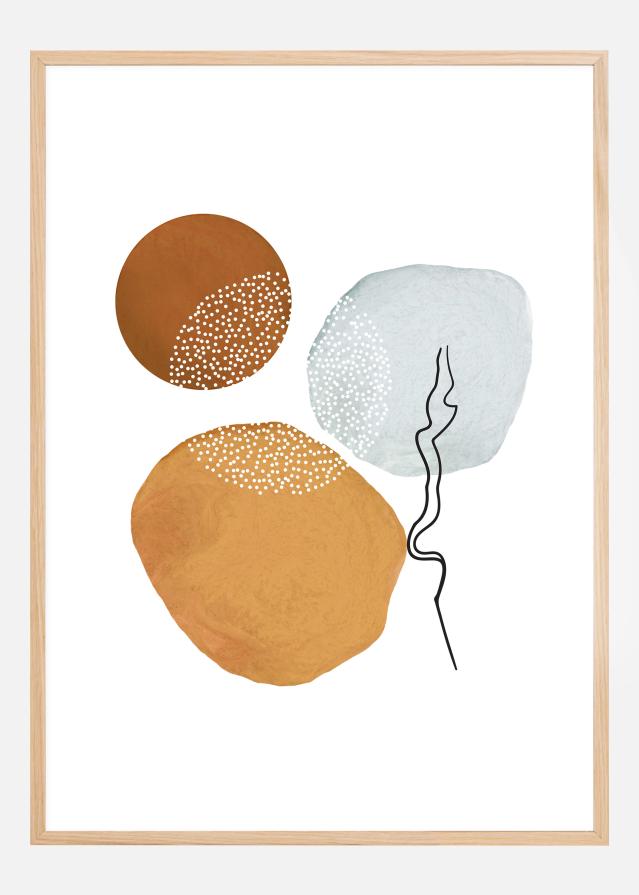 Abstract Shapes IV Постер