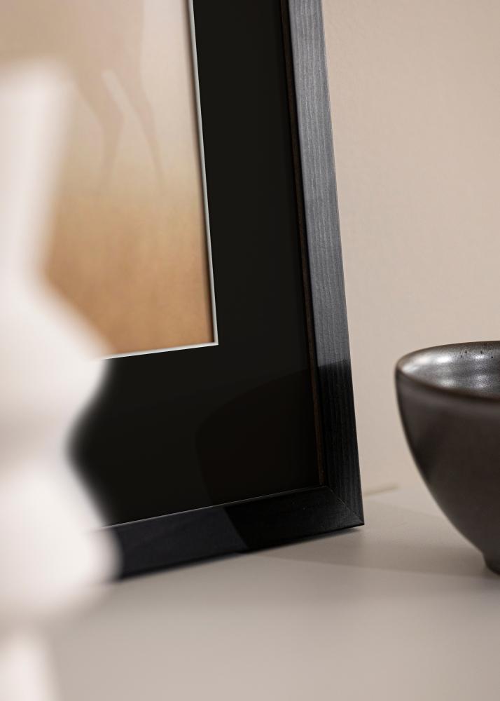 Рамка Стилен Черно 20x30 cm - Паспарту Черно 15x21 cm (A5)