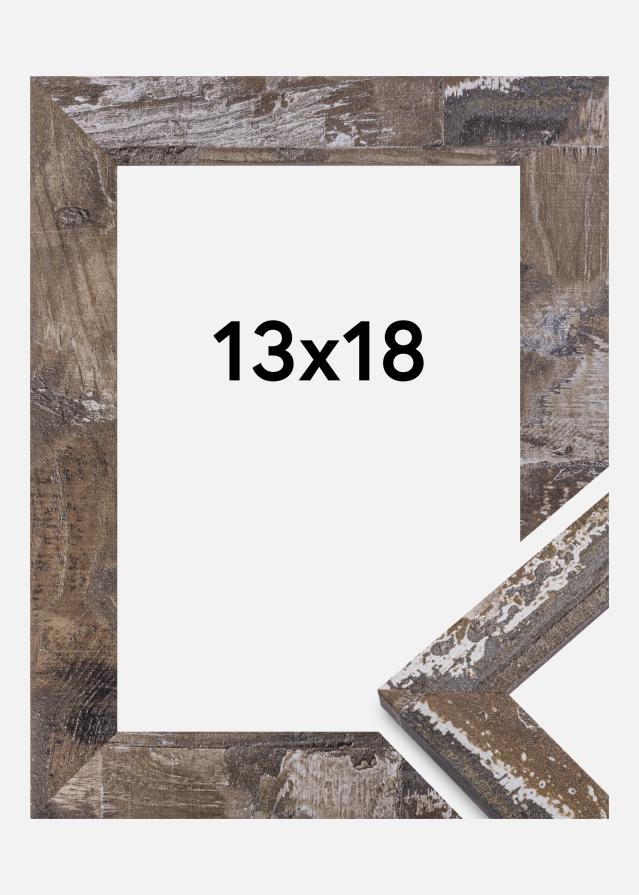 Рамка Превъзходно Дървесно кафяво 13x18 cm