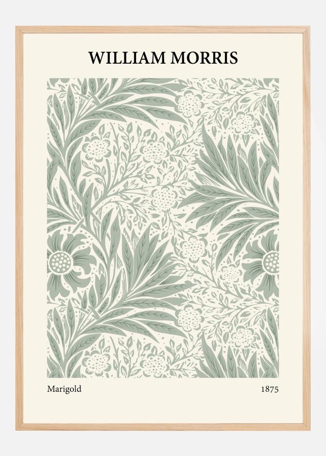 William Morris - Marigold 6 Постер