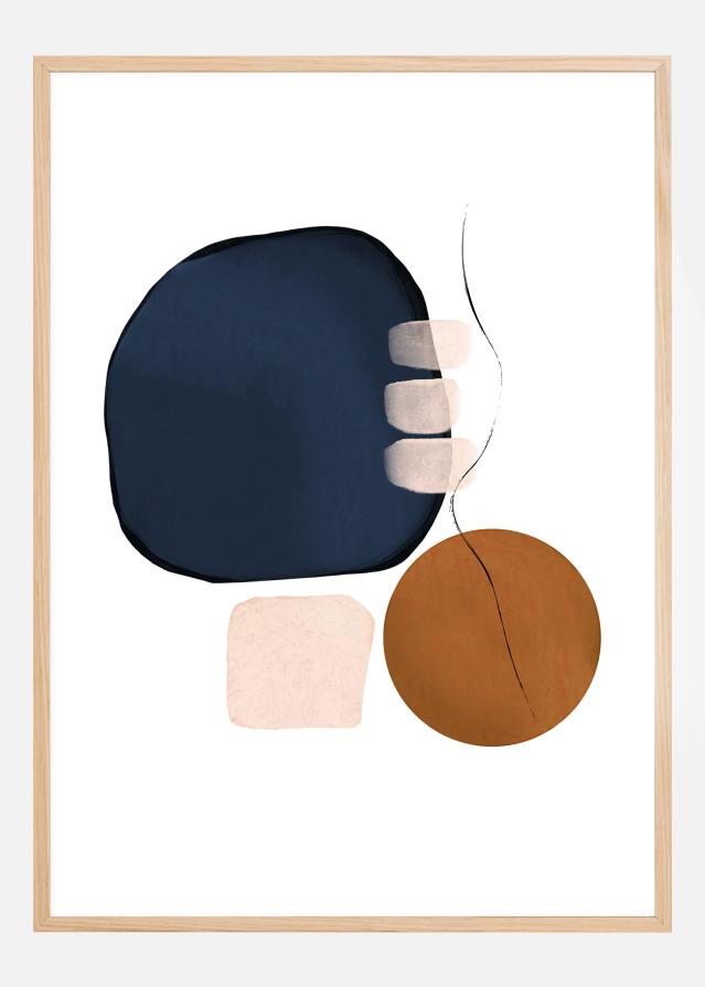 Abstract Shapes VI Постер