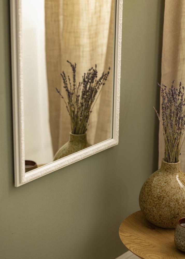 Огледало Nostalgia бяло 40x120 cm