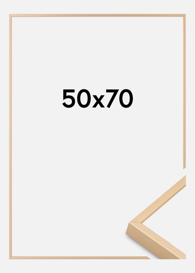 Алуминиева рамка Акрилно стъкло Месинг 50х70 см