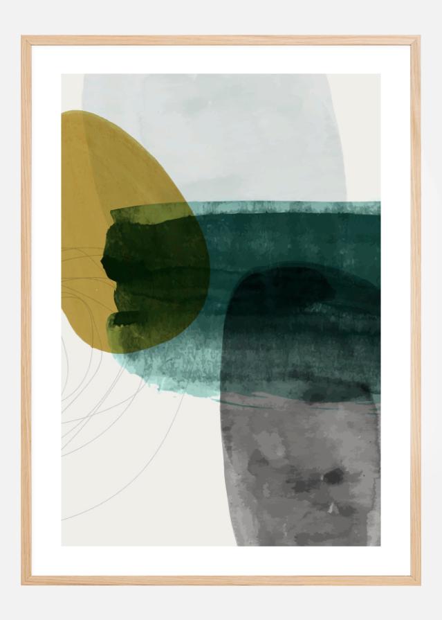 Watercolor Art No 3 Постер