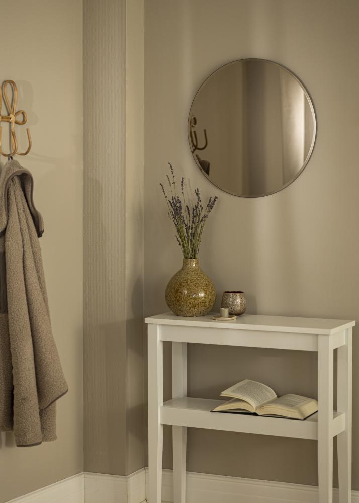 KAILA Кръгъл Огледало Dark Bronze Deluxe 50 cm Ø