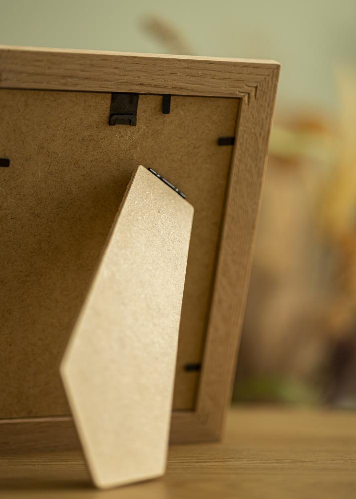 Рамка Trendline Дъб 20x30 cm - Паспарту бяло 15x22 cm