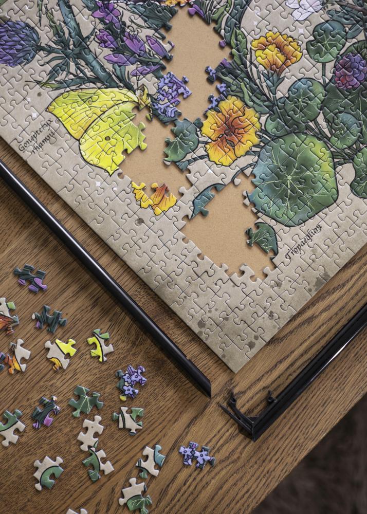 Рамка за пъзел Черно 51x72 cm