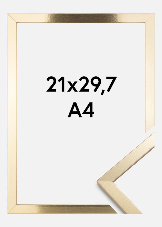 Рамка Trendy Акрилно стъкло Златно 21x29,7 cm (A4)