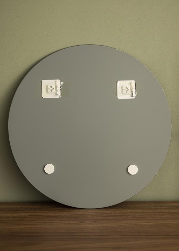 KAILA Кръгъл Огледало Dark Bronze Deluxe 50 cm Ø