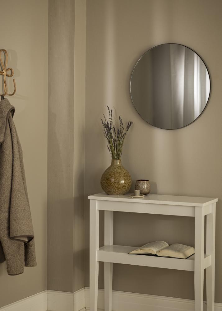 Огледало House Doctor Walls сиво 50 cm Ø