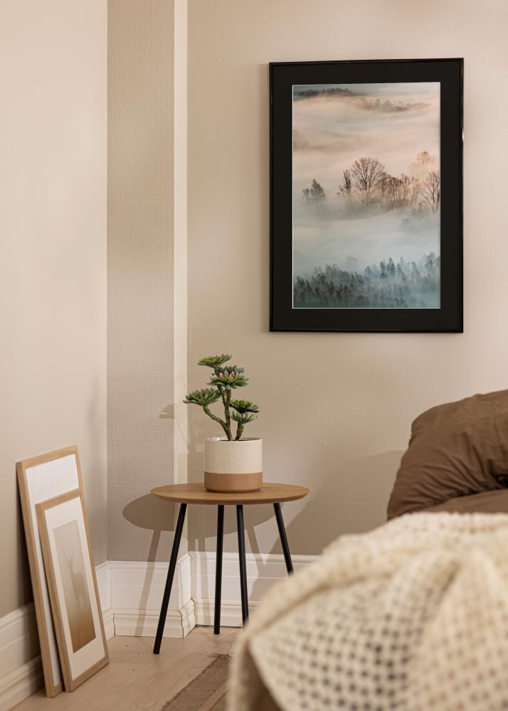 Рамка New Lifestyle Черно 30x30 cm - Паспарту Черно 8x8 inches