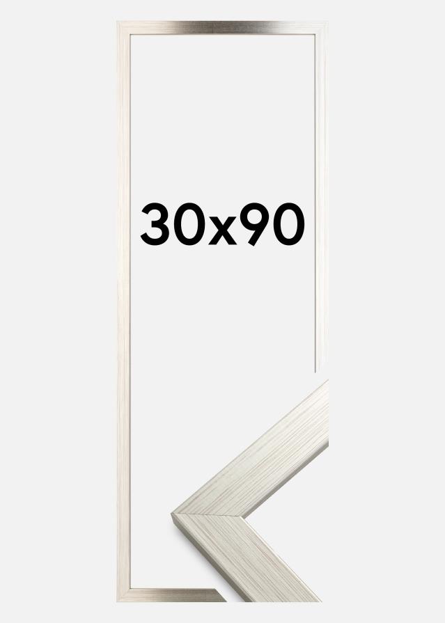 Рамка Сребро Wood Акрилно стъкло 30x90 cm